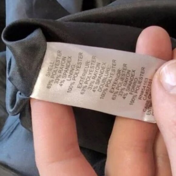 Calvin Klein black A-line flared sleeveless mini dress size 12 - Picture 5 of 7